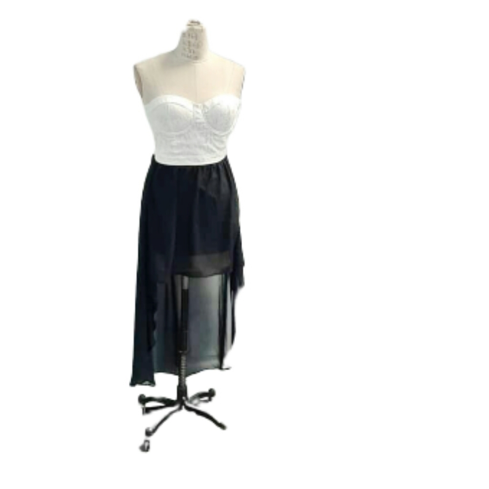 G.L.A.M strapless party dress by